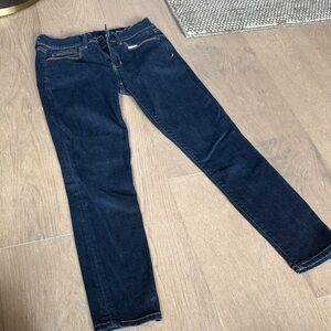 Gap Women's Dark Blue Skinny Jeans Size 26